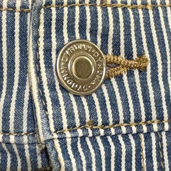 Dyndnm Kate womens Blue Striped Jeans, size 31 - Picture 4 of 12